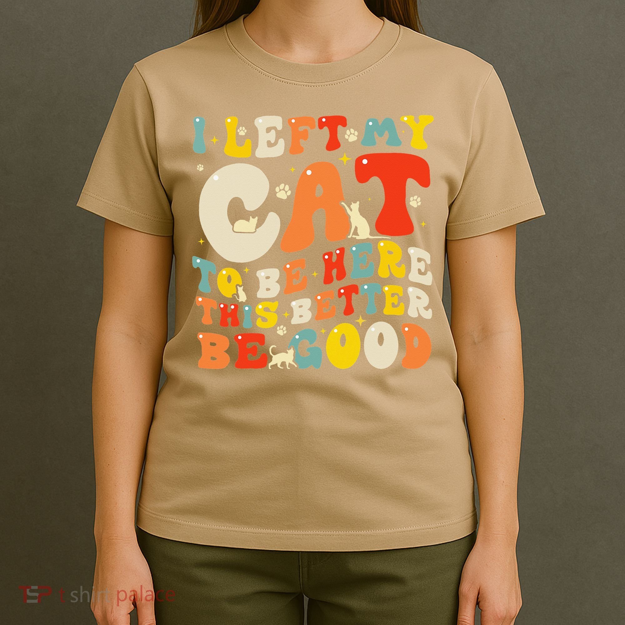 I Left My Cat To Be Here This Better Be Good Women T-Shirt