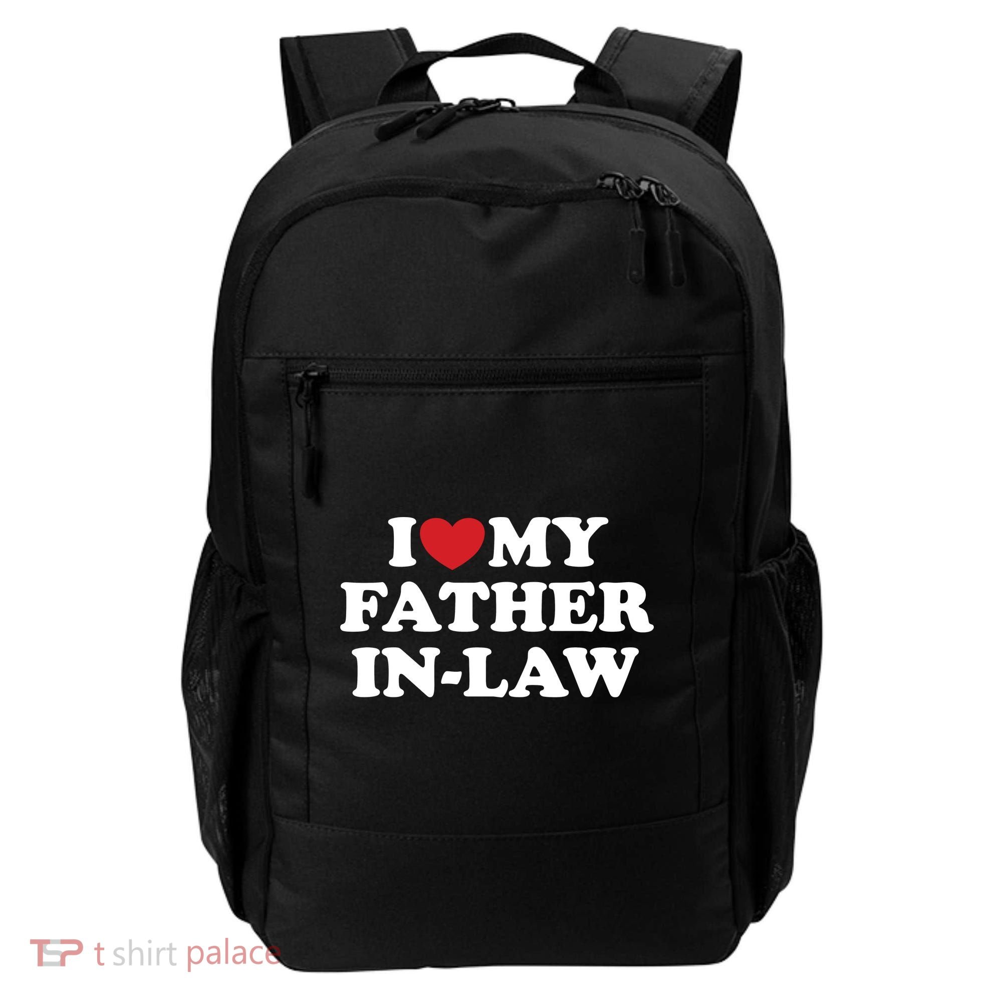 I Love My Father In Law Backpack