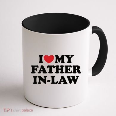 I Love My Father In Law Coffee Mug back