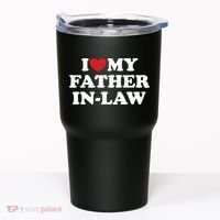 I Love My Father In Law Tumbler thumb 0
