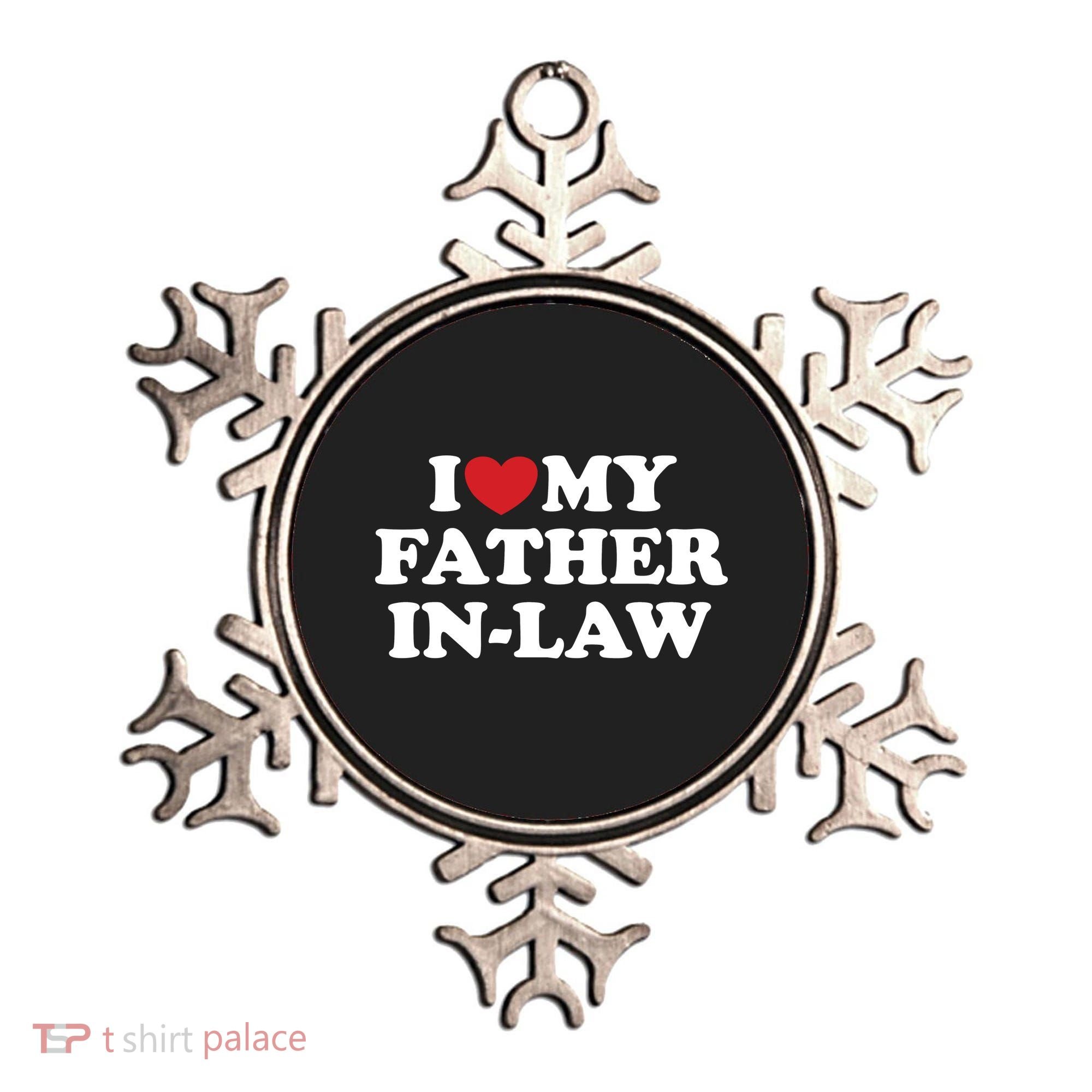 I Love My Father In Law Ornament
