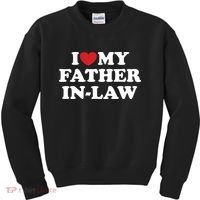I Love My Father In Law Kids Sweatshirt thumb 0