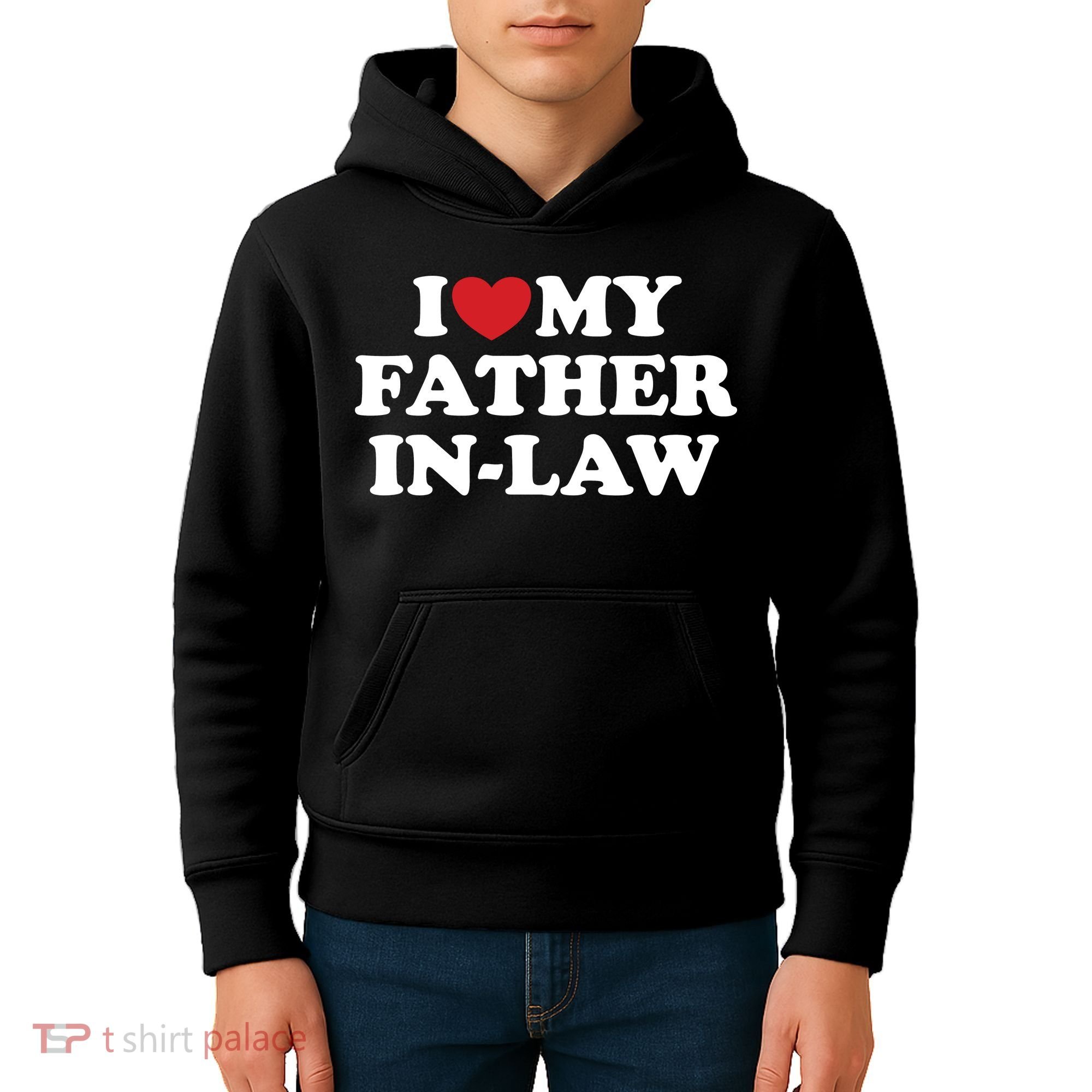 I Love My Father In Law Kids Hoodie