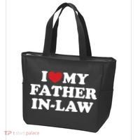 I Love My Father In Law Tote Bag thumb 3