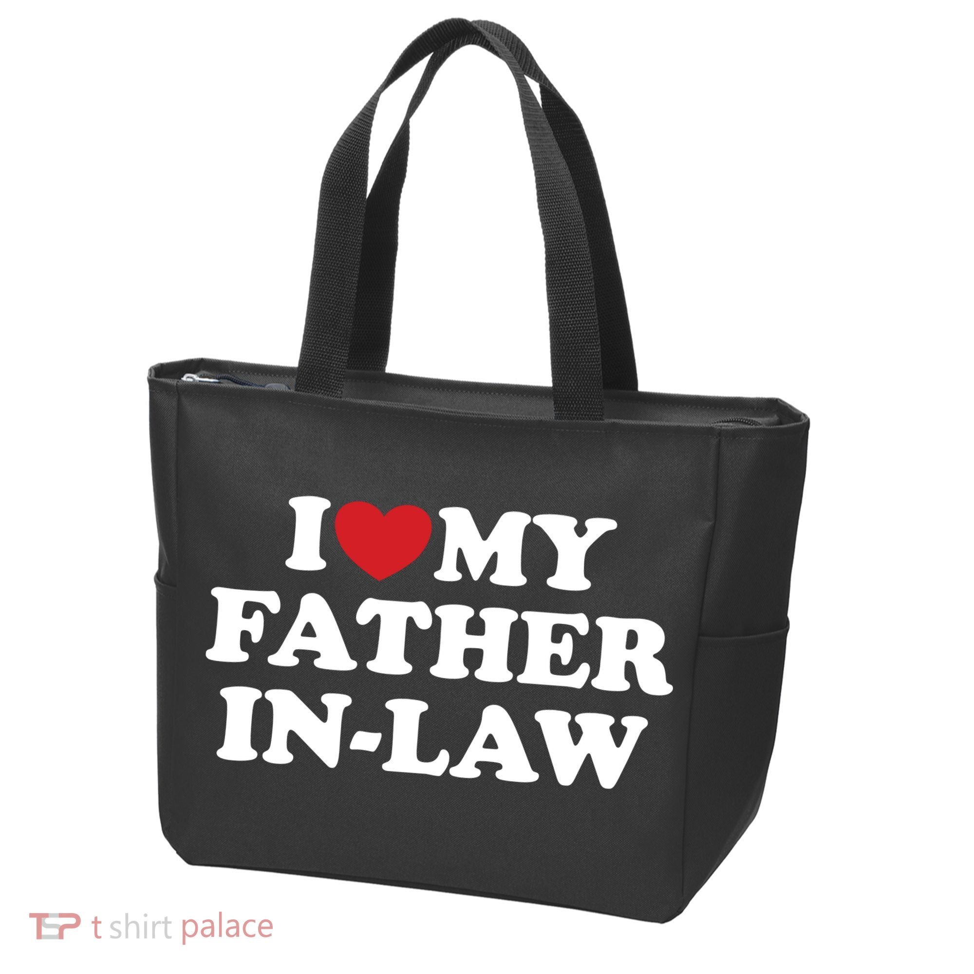 I Love My Father In Law Tote Bag