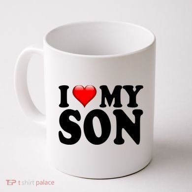I Love My Son Coffee Mug