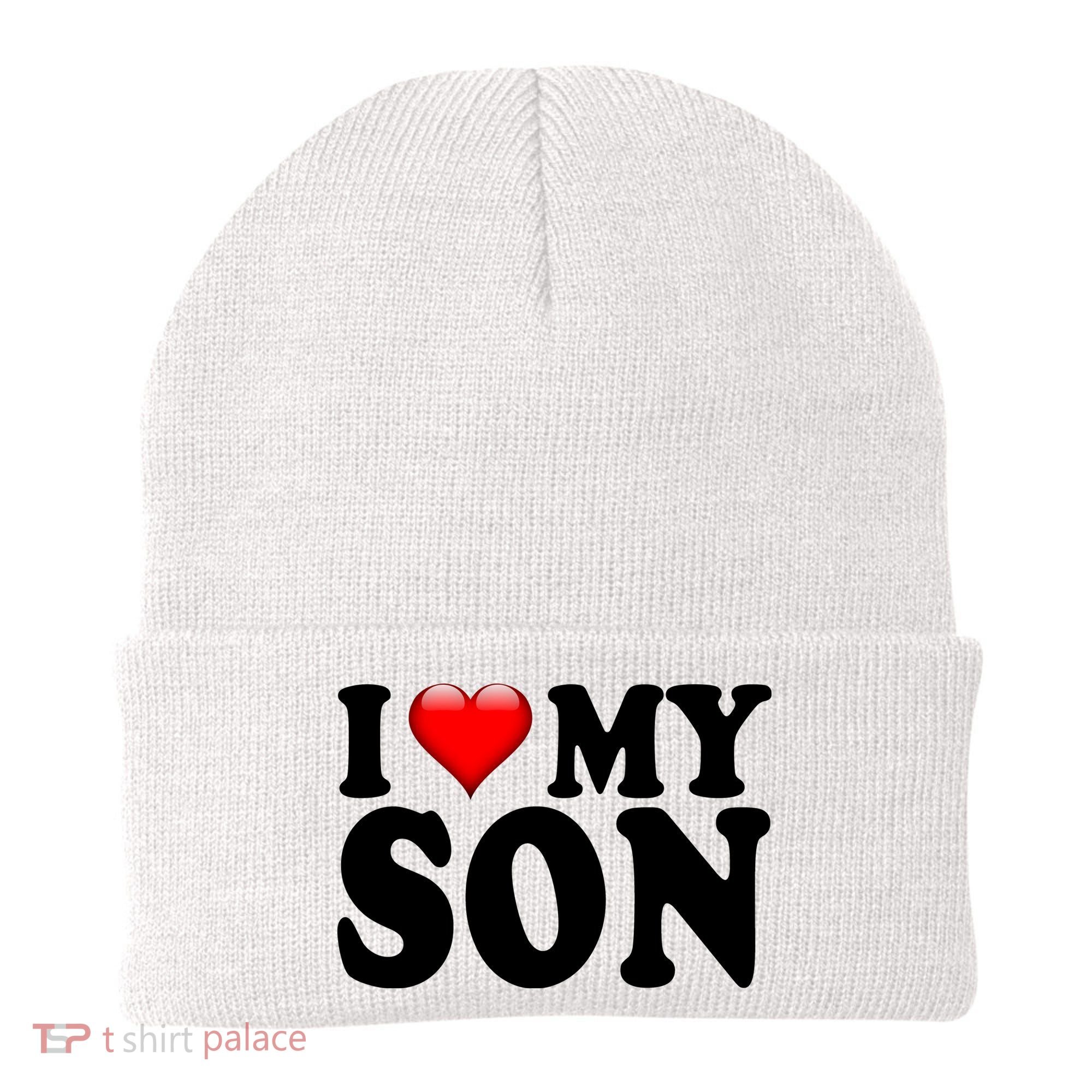 I Love My Son Beanie