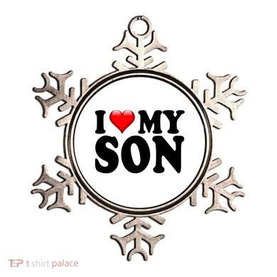I Love My Son Ornament