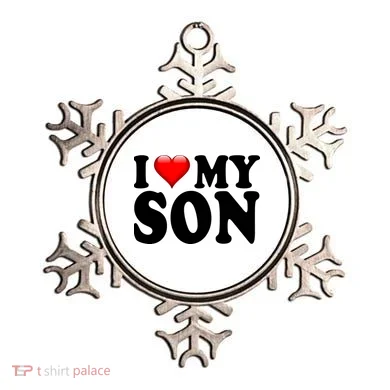 I Love My Son Ornament
