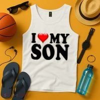 I Love My Son Tank Top thumb 4