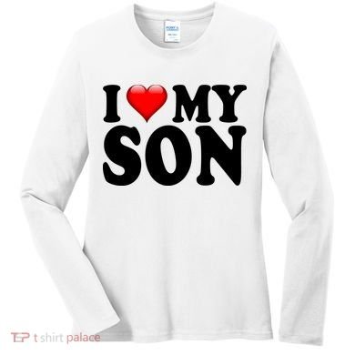 I Love My Son Women's Long Sleeve Shirt