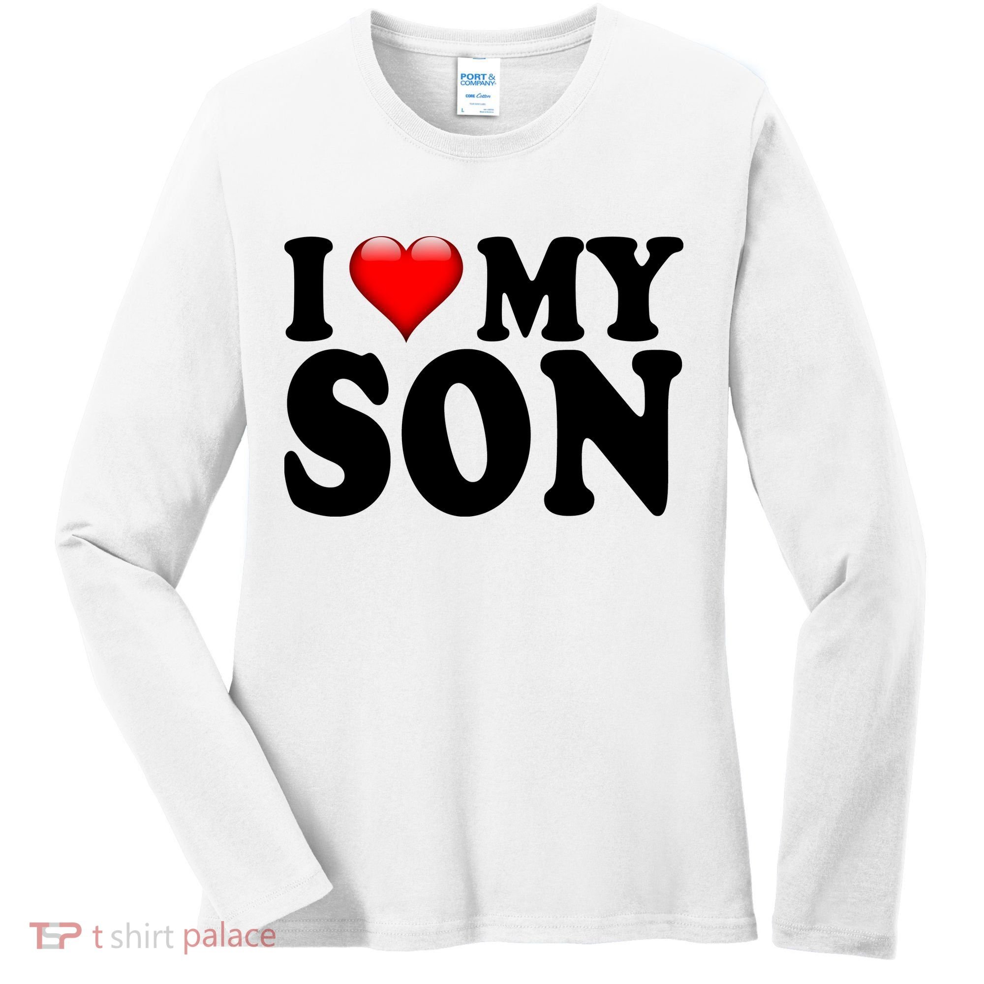 I Love My Son Women's Long Sleeve Shirt