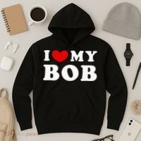 I Love My Bob I Heart My Bob Hoodie thumb 3