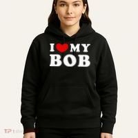 I Love My Bob I Heart My Bob Hoodie thumb 5