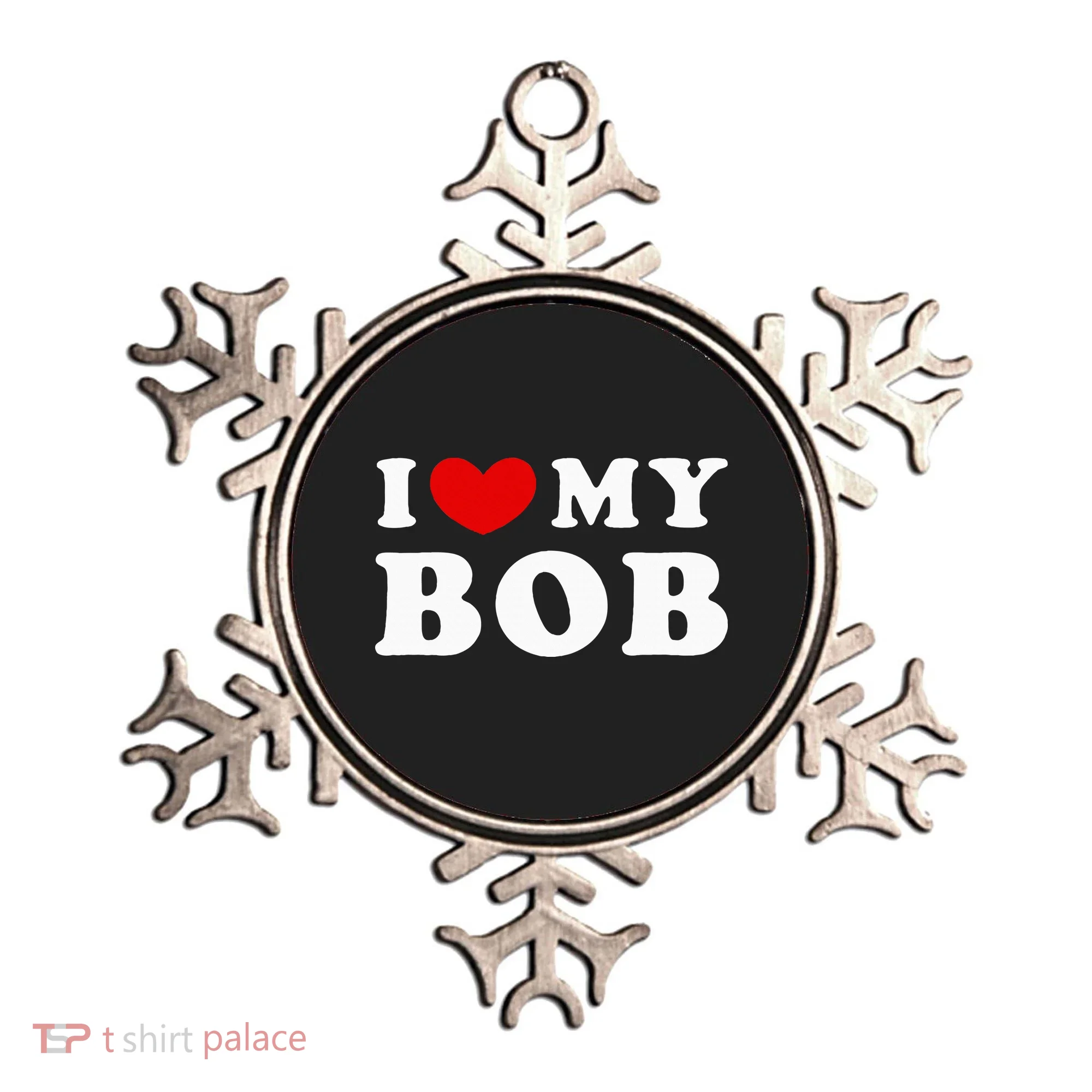 I Love My Bob I Heart My Bob Ornament