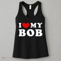 I Love My Bob I Heart My Bob Women's Tank Top thumb 3
