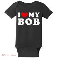 I Love My Bob I Heart My Bob Baby Bodysuit thumb 0