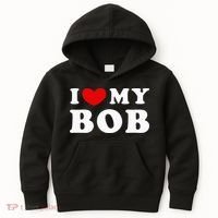 I Love My Bob I Heart My Bob Kids Hoodie thumb 0