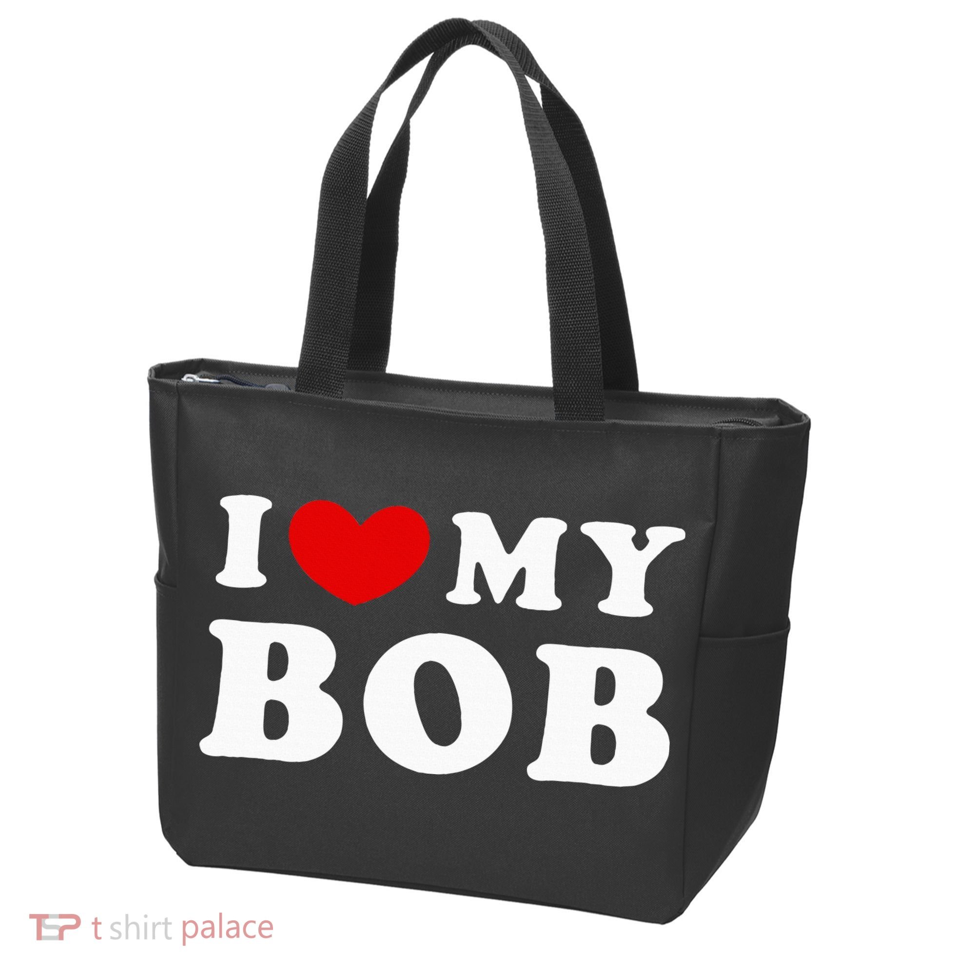 I Love My Bob I Heart My Bob Tote Bag