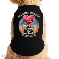 In Loving Memory Personalized Rip Customized Family Custom Doggie Tank thumb 0