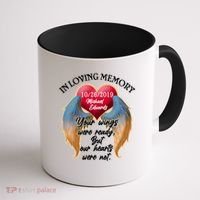 In Loving Memory Personalized Rip Customized Family Custom Coffee Mug thumb 1