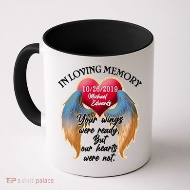 In Loving Memory Personalized Rip Customized Family Custom Coffee Mug