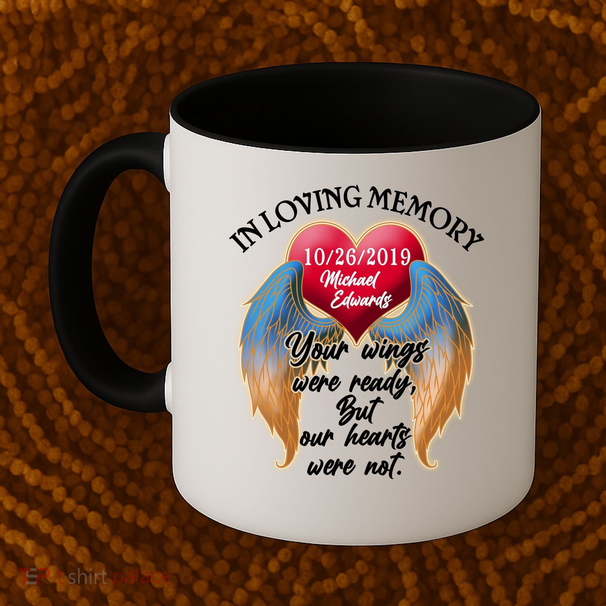 In Loving Memory Personalized Rip Customized Family Custom Coffee Mug