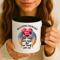 In Loving Memory Personalized Rip Customized Family Custom Coffee Mug thumb 3