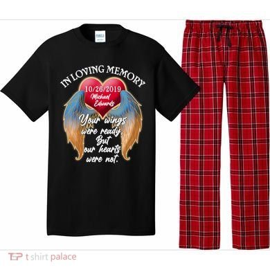 In Loving Memory Personalized Rip Customized Family Custom Pajama Set