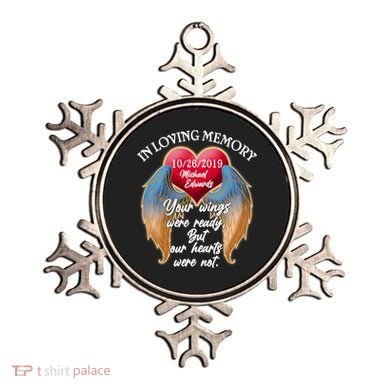 In Loving Memory Personalized Rip Customized Family Custom Ornament