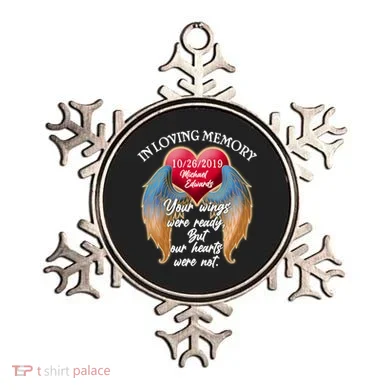 In Loving Memory Personalized Rip Customized Family Custom Ornament