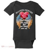 In Loving Memory Personalized Rip Customized Family Custom Baby Bodysuit thumb 0