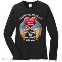 In Loving Memory Personalized Rip Customized Family Custom Women's Long Sleeve Shirt thumb 0