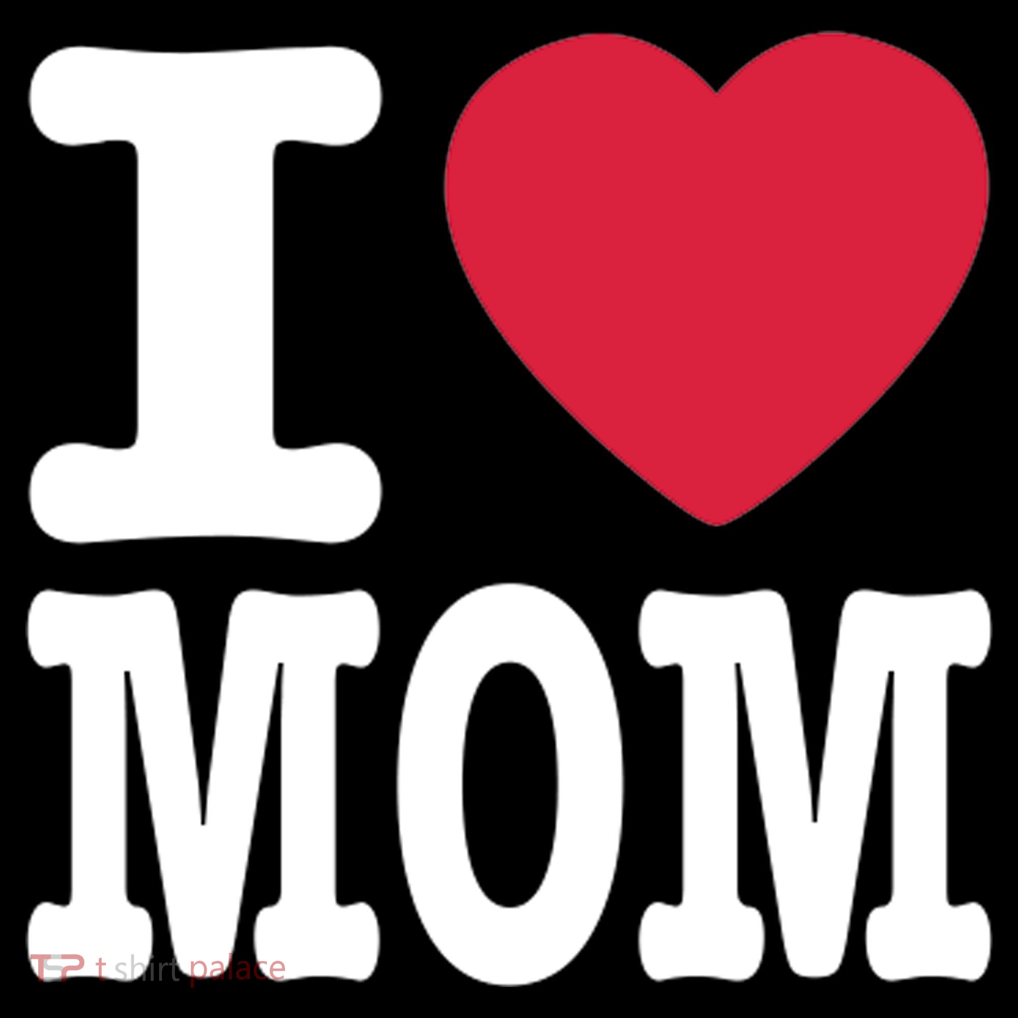 I Love Mom Gift Tote Bag