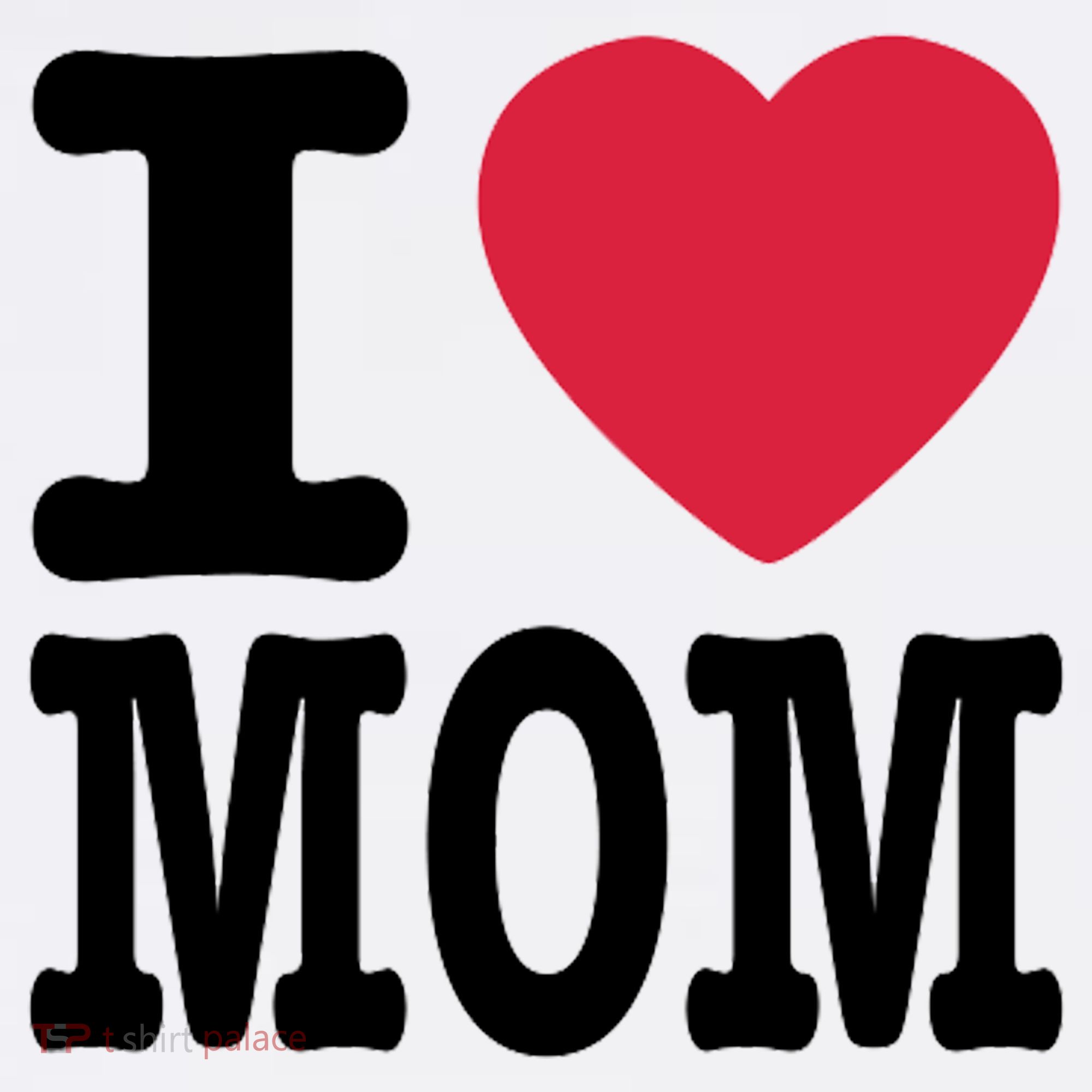 I Love Mom Gift Long Sleeve Shirt