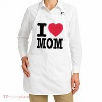 I Love Mom Gift Apron thumb 2