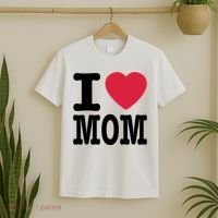 I Love Mom Gift T-Shirt thumb 2