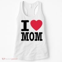 I Love Mom Gift Women's Tank Top thumb 0