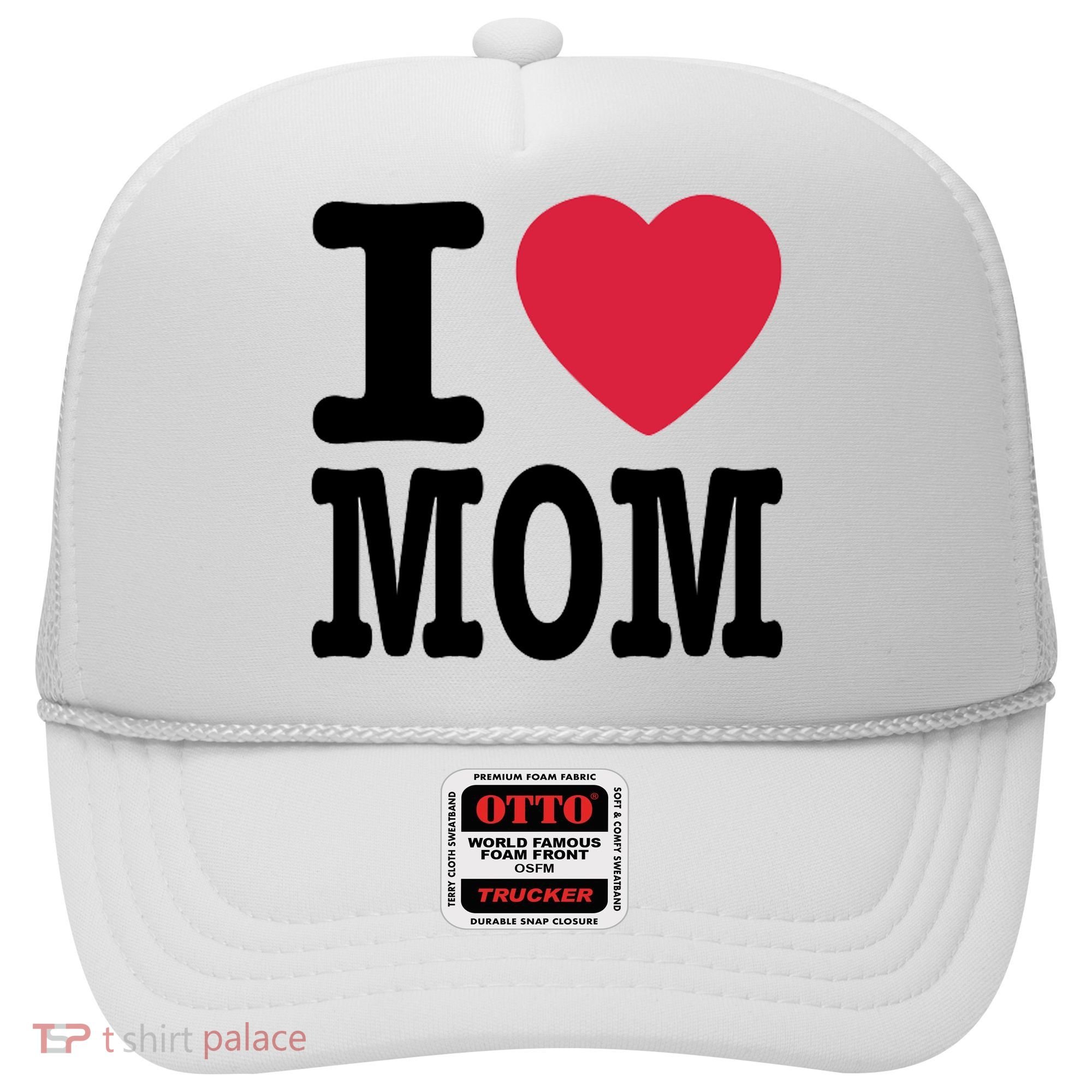 I Love Mom Gift Hat