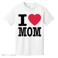 I Love Mom Gift Kids T-Shirt thumb 0