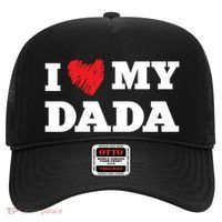 I Love My Dada Favorite Family Member Valentines Dad Great Gift Hat thumb 0