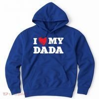 I Love My Dada Favorite Family Member Valentines Dad Great Gift Hoodie thumb 0