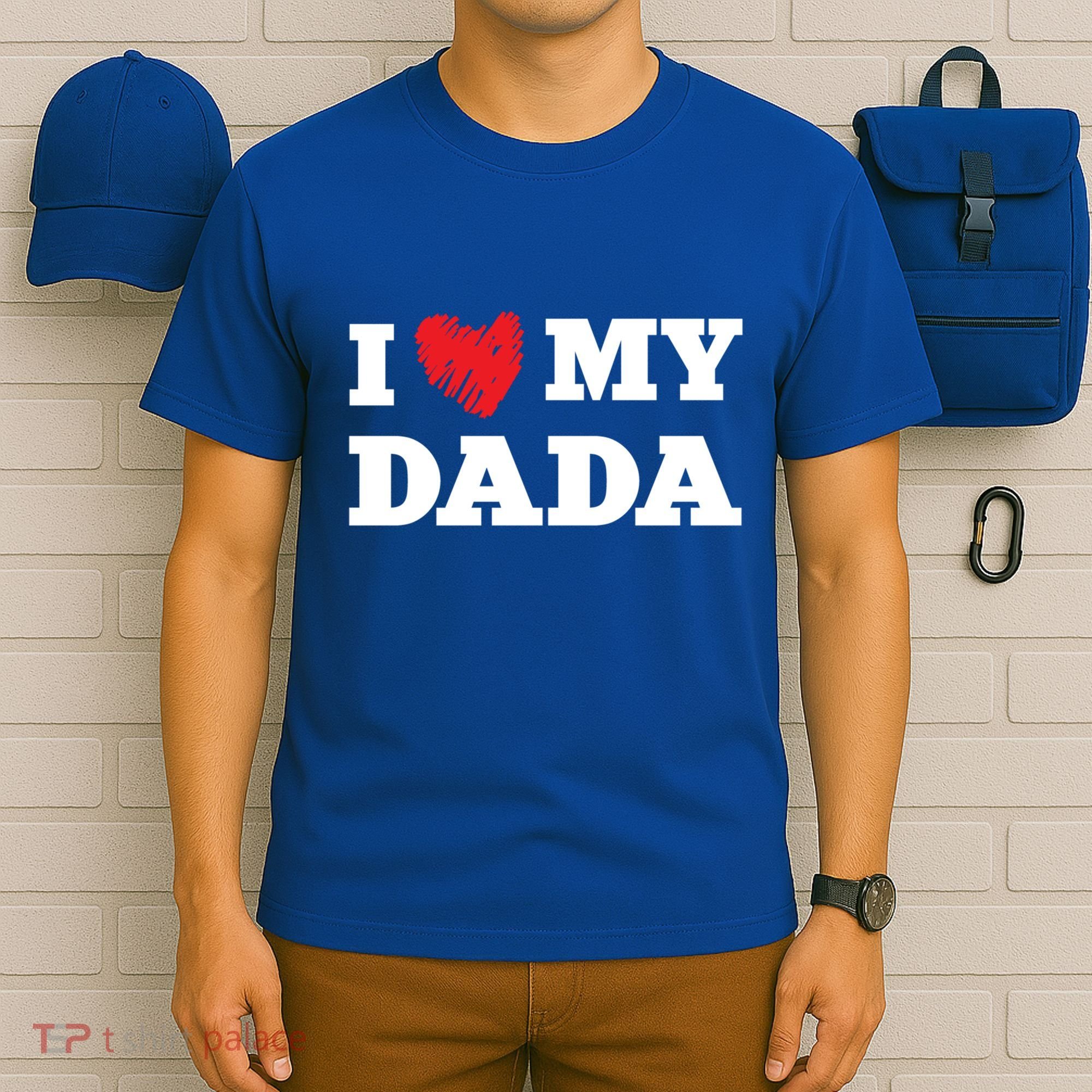I Love My Dada Favorite Family Member Valentines Dad Great Gift T-Shirt