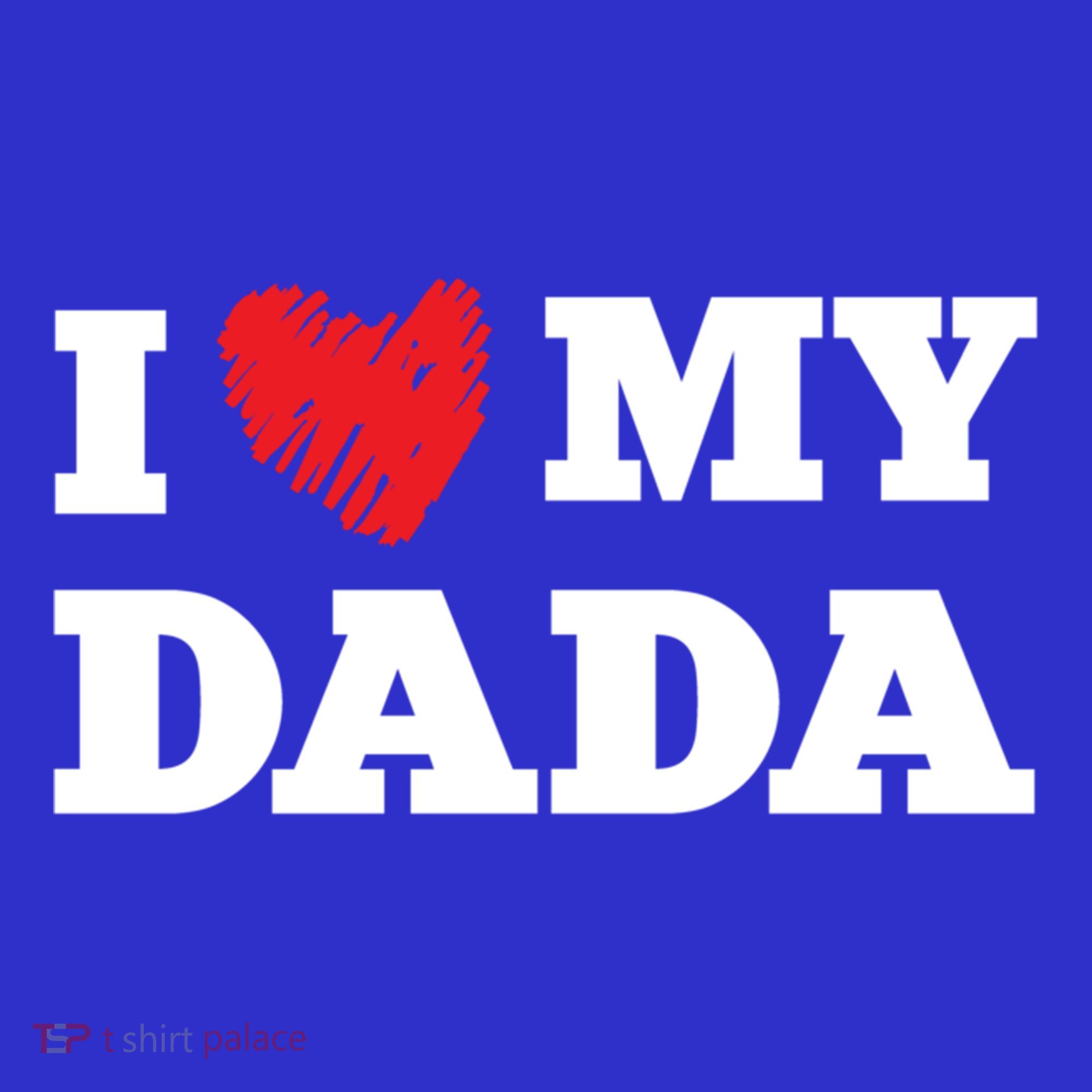 I Love My Dada Favorite Family Member Valentines Dad Great Gift Mousepad