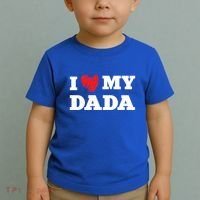 I Love My Dada Favorite Family Member Valentines Dad Great Gift Toddler T-Shirt thumb 2
