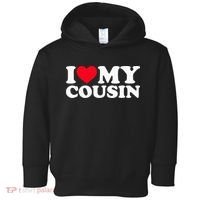 I Love My Cousin Toddler Hoodie thumb 0