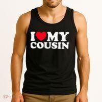 I Love My Cousin Tank Top thumb 3