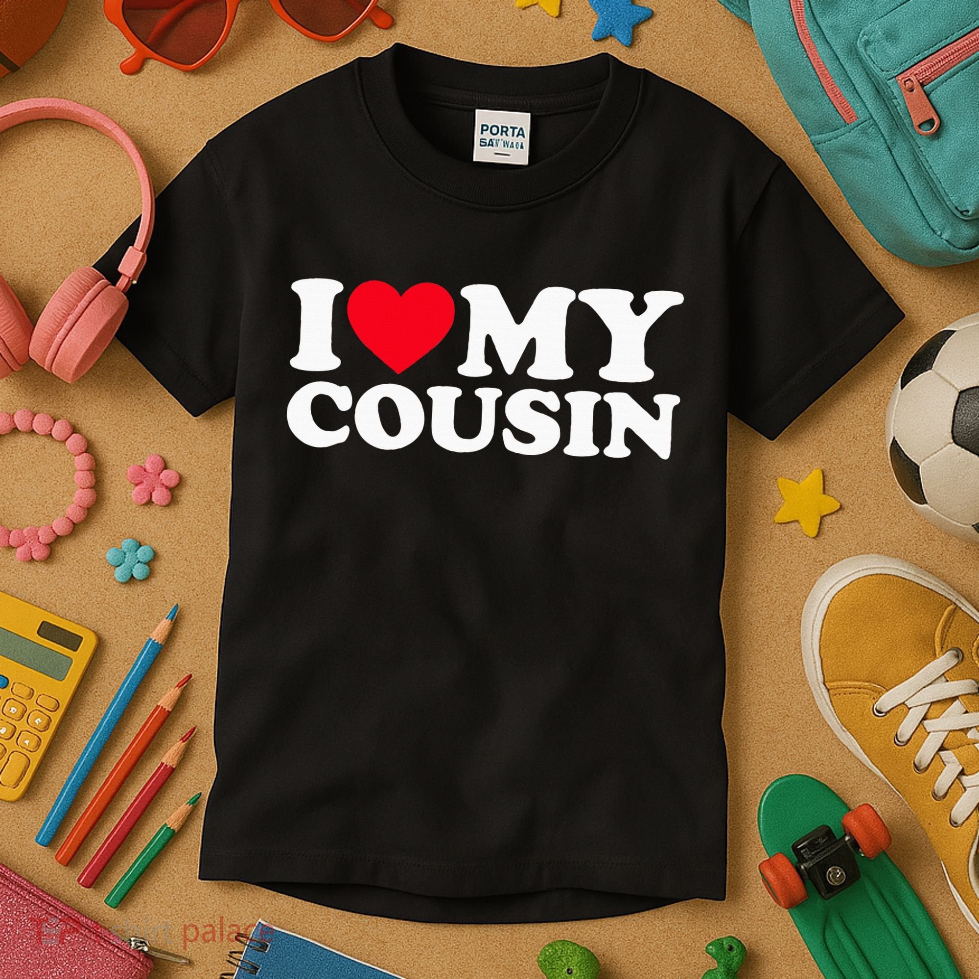 I Love My Cousin Kids T-Shirt