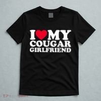 I Love My Cougar Girlfriend GF I Heart My Cougar Girlfriend T-Shirt thumb 5
