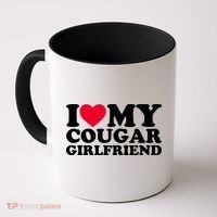 I Love My Cougar Girlfriend GF I Heart My Cougar Girlfriend Coffee Mug thumb 0